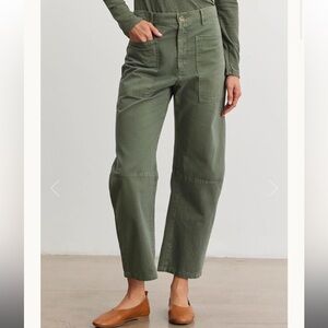 Velvet by Graham & Spencer Brylie Sanded Twill Utility Pants